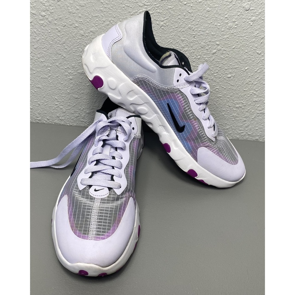 Nike Women's Renew Lucent Running Shoes Size 10 Amethyst BQ4152-500